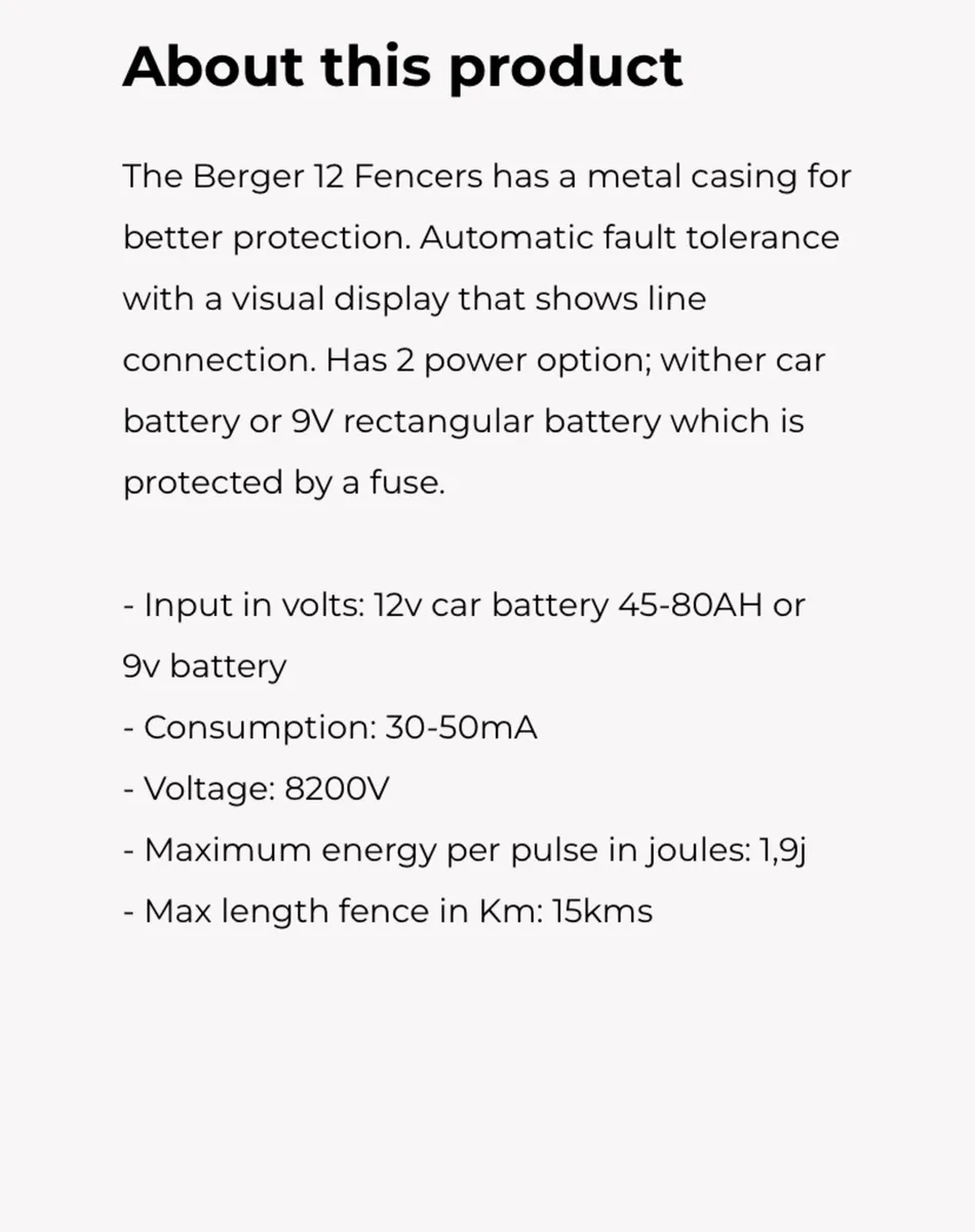 Electric fencer - Image 3