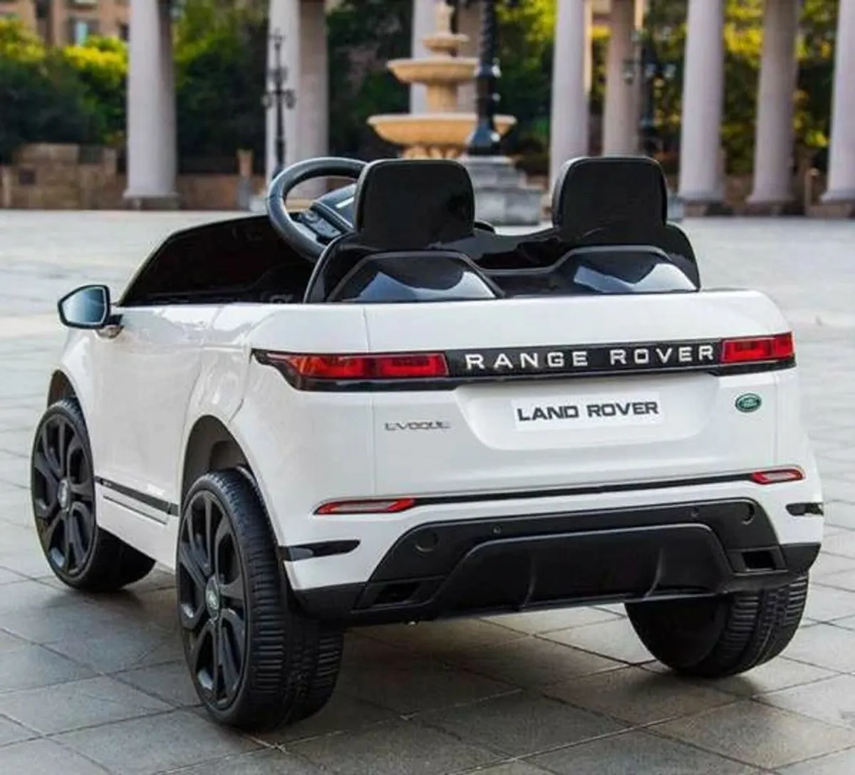 Range Rover Evoque 12V Electric Ride On Jeep White - Image 2