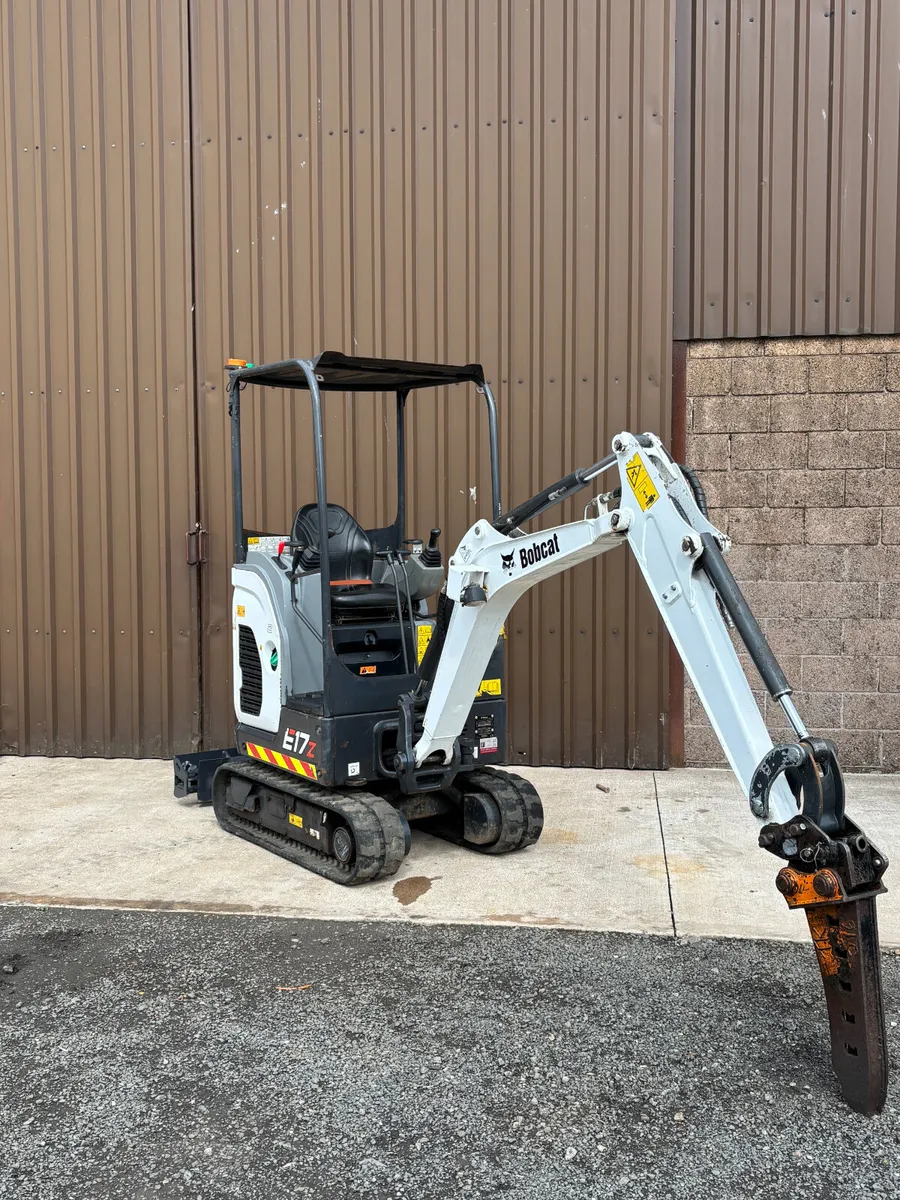 2022 Bobcat E17z Mini Digger - Image 1