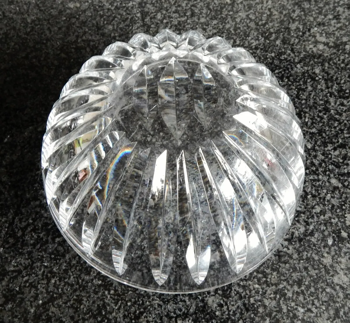 Vintage Waterford Crystal 8 ins Boat Shaped Bowl - Image 4