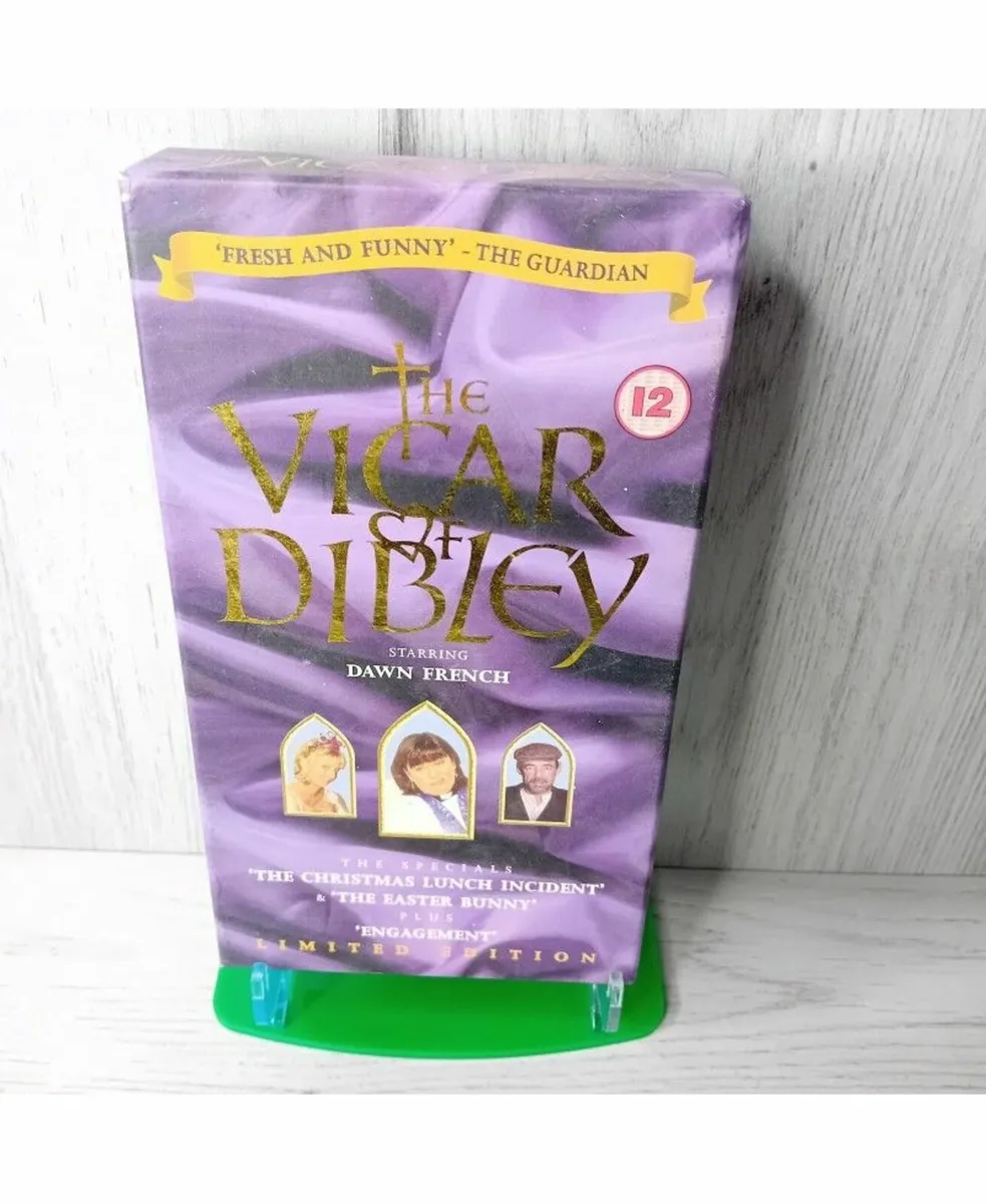 THE VICAR OF DIBLEY LIMITED EDITION VHS TAPE RARE