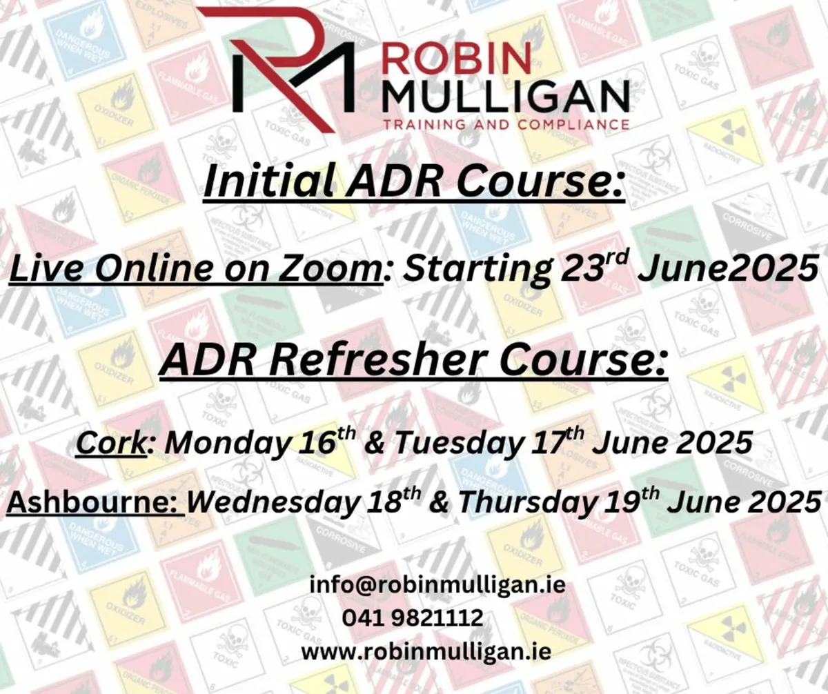 Initial ADR Hazfreight® Course: Online