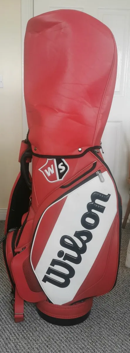 Brand new Wilson pro tour golf bag plus clubs etc - Image 1
