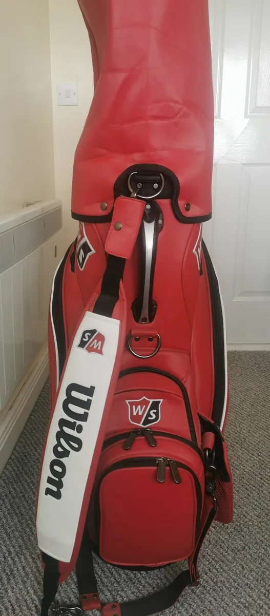 Brand new Wilson pro tour golf bag plus clubs etc - Image 2