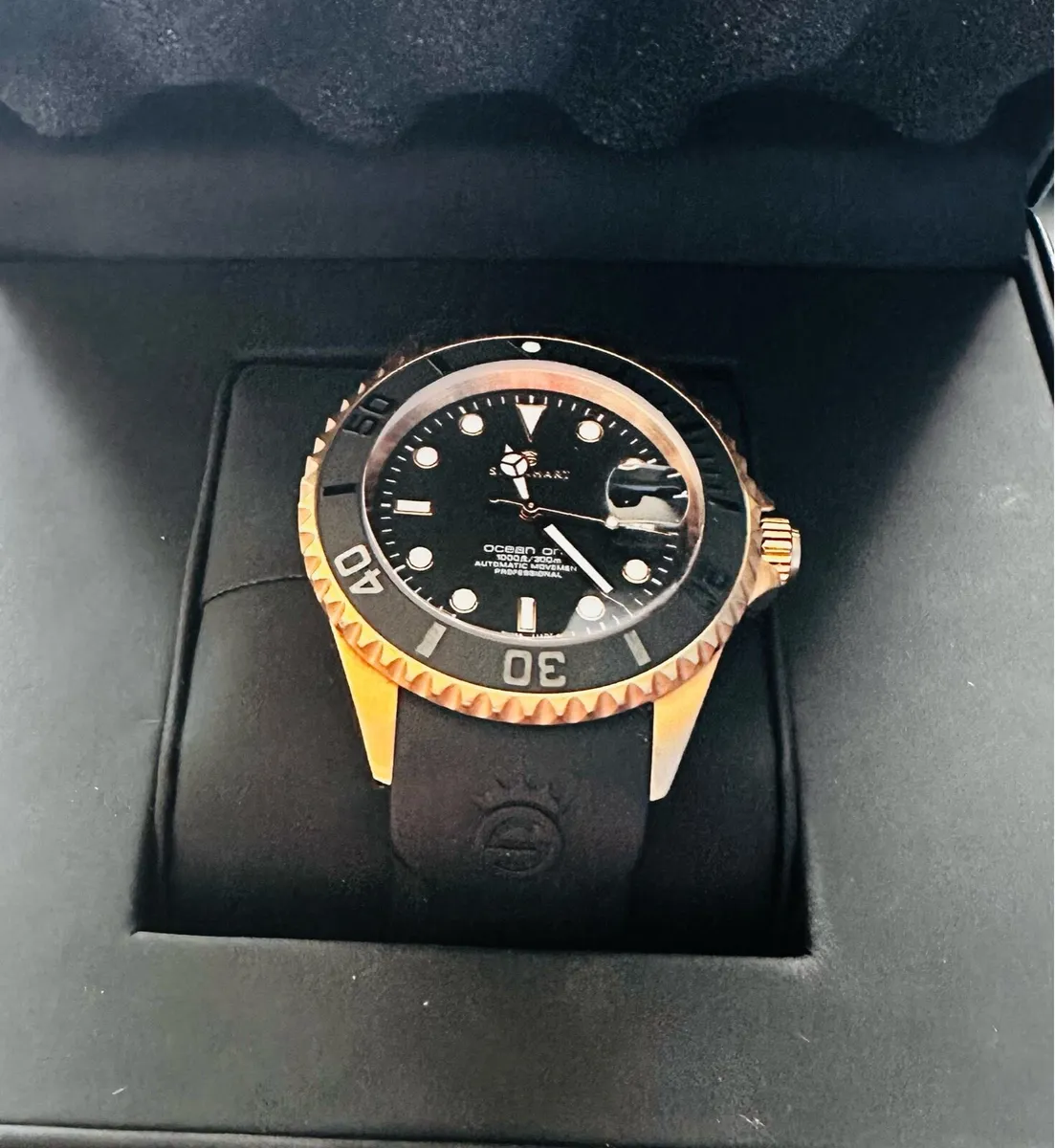 Steinhart Ocean 39 Pink Gold Ceramic - Image 1