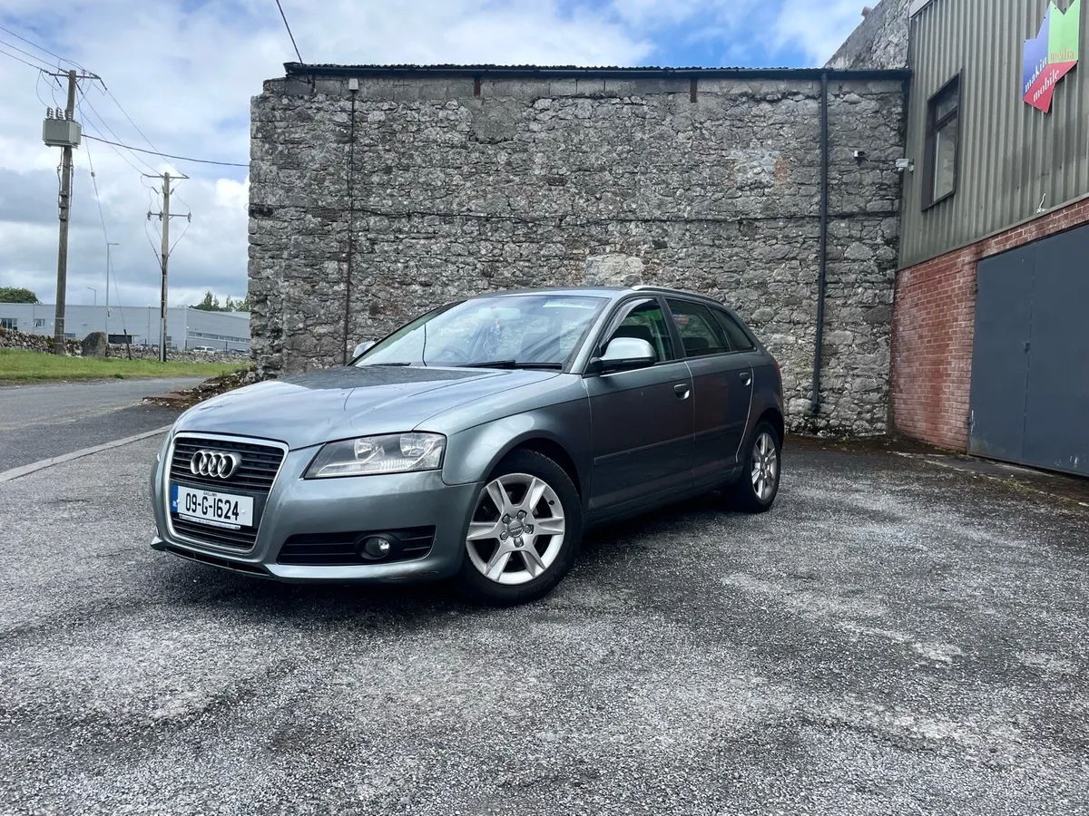 2009 Immaculate Audi A3 2.0 Diesel Fresh NCT 03/26 - Image 1