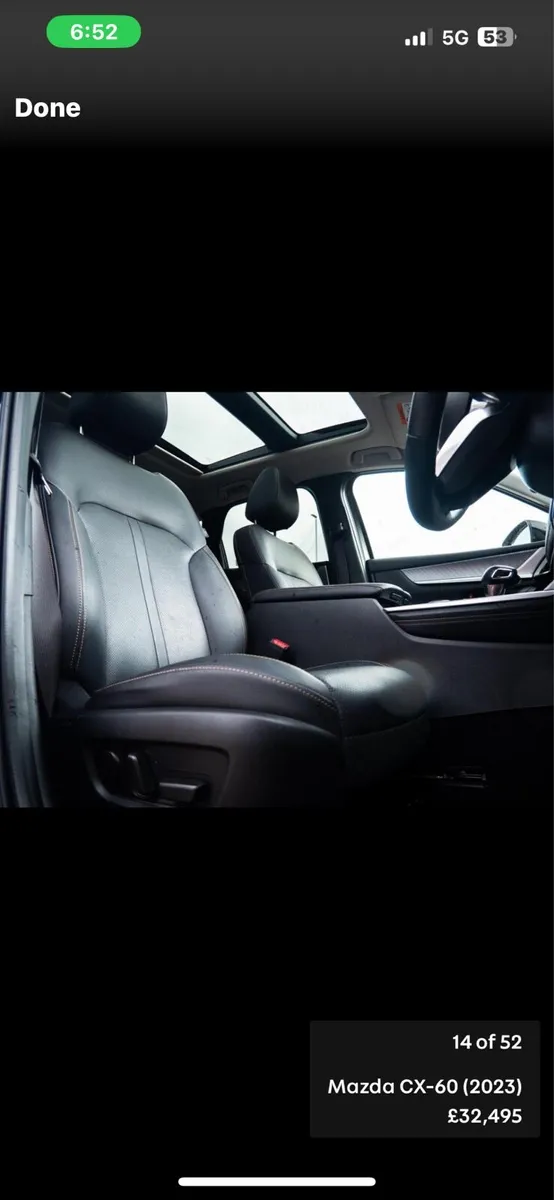 2023 Mazda CX60 PHEA HOMURA 2.5 plug-in hybrid - Image 3