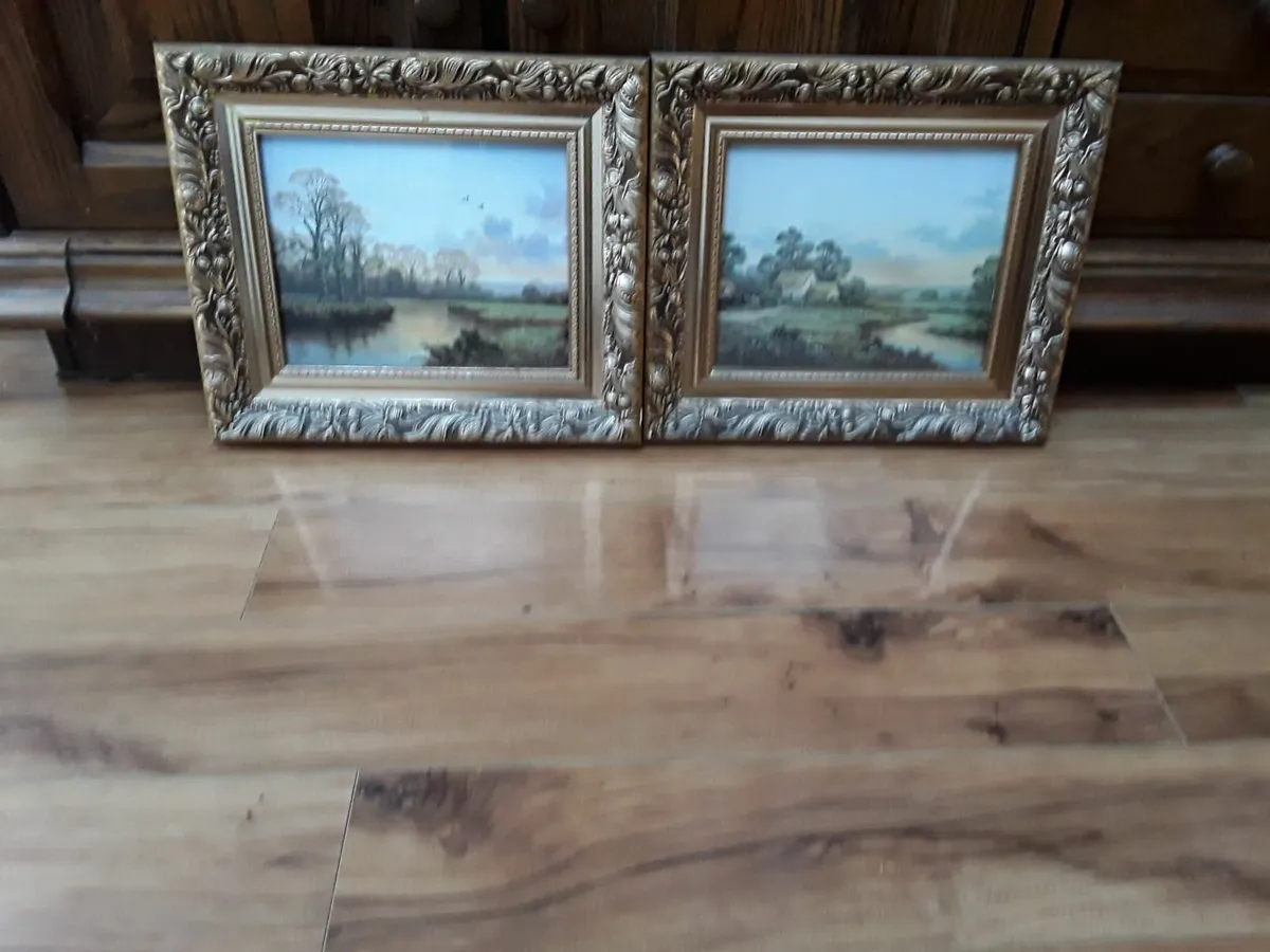 Two vintage beautiful pictures - Image 2