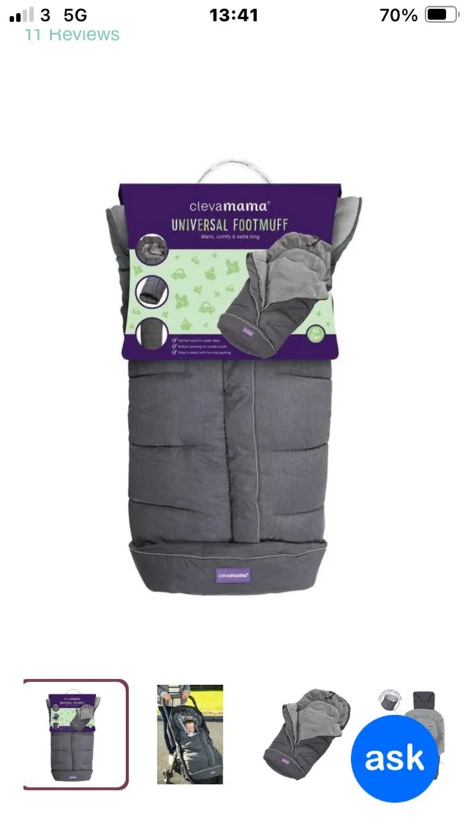 Universal Footmuff Clevamama - Image 2