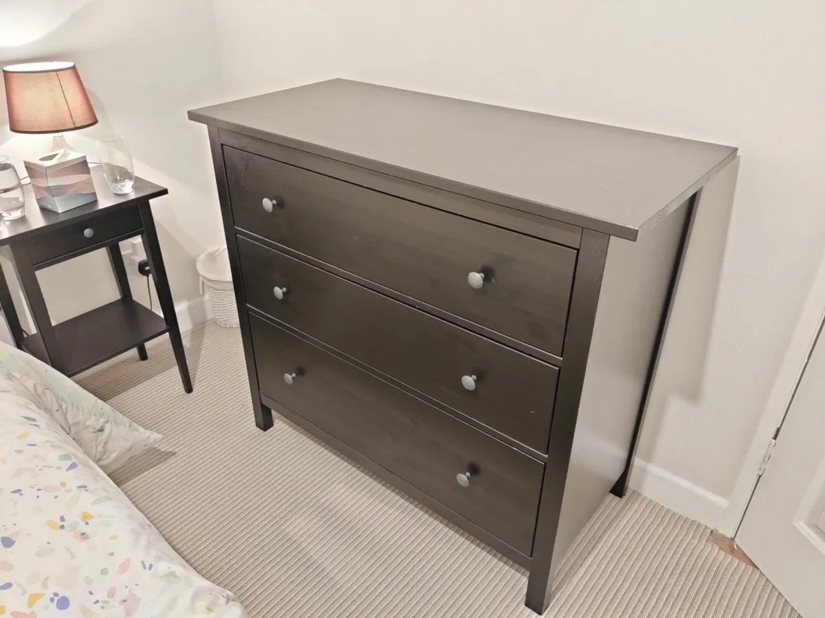 IKEA Hemnes Kingsize Bed & Matching furniture - Image 2