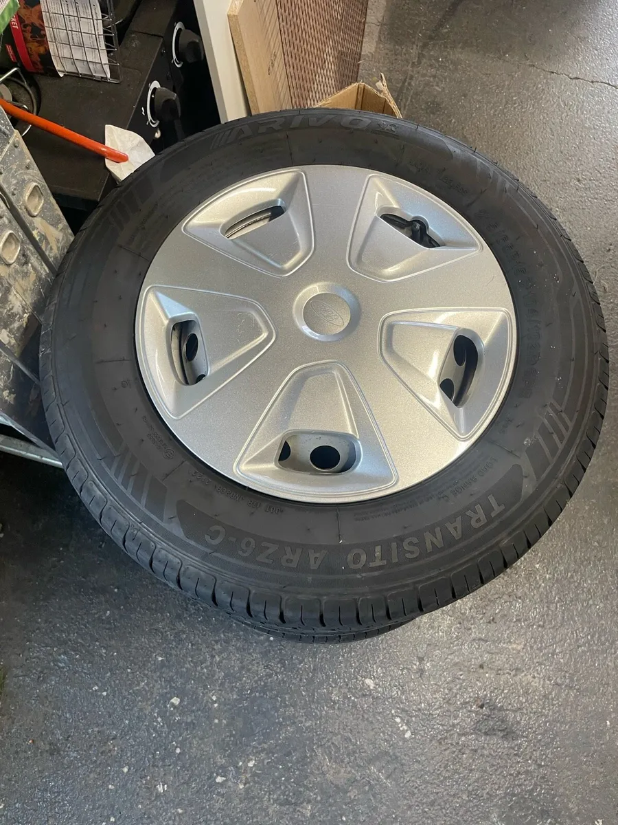 Transit custom wheels and grille original - Image 1