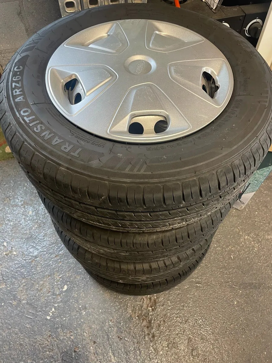 Transit custom wheels and grille original - Image 3