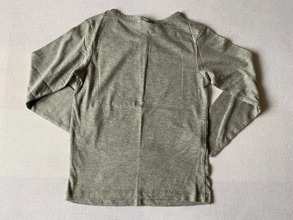 Girl’s Brand New Long Sleeve Fawn Grey Top - Image 3