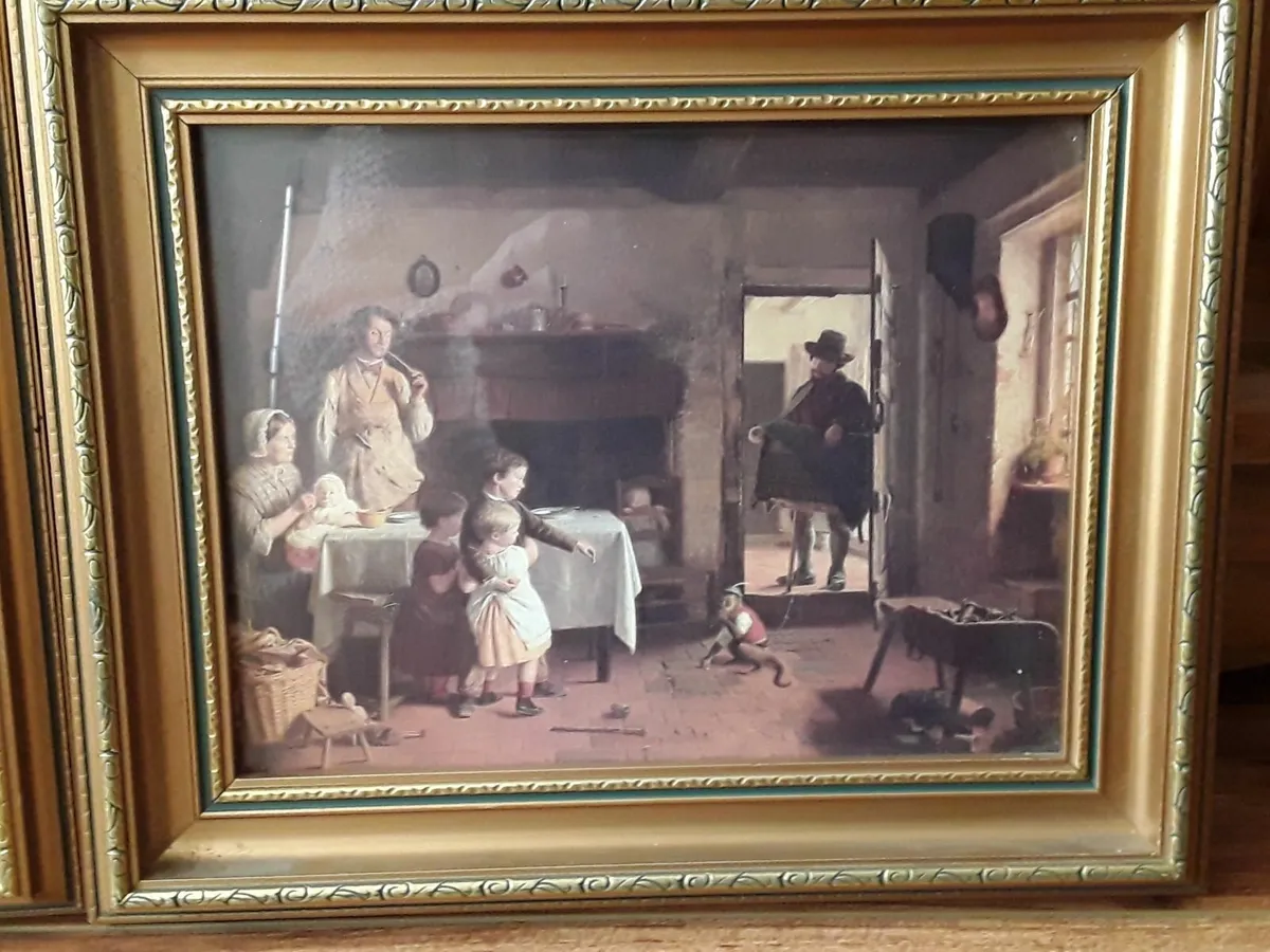 Two lovely vintage pictures prints - Image 2