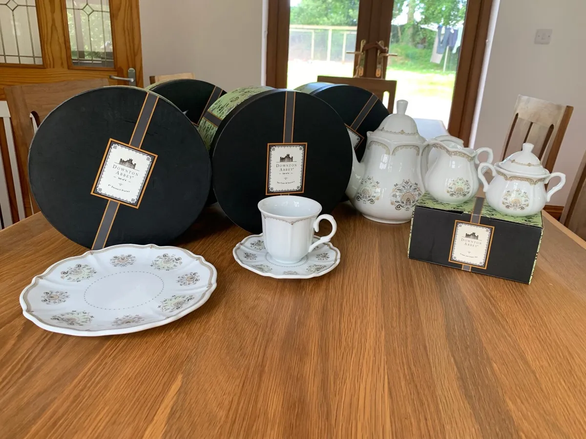 Downton Abbey afternoon tea set .. never used - Image 2