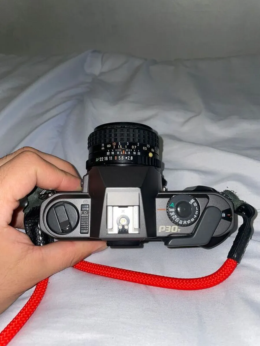 Pentax P30T 35mm SLR Film Camera with 50mm & 28mm Lenses, Excellent Condition, Fully Working - Image 2
