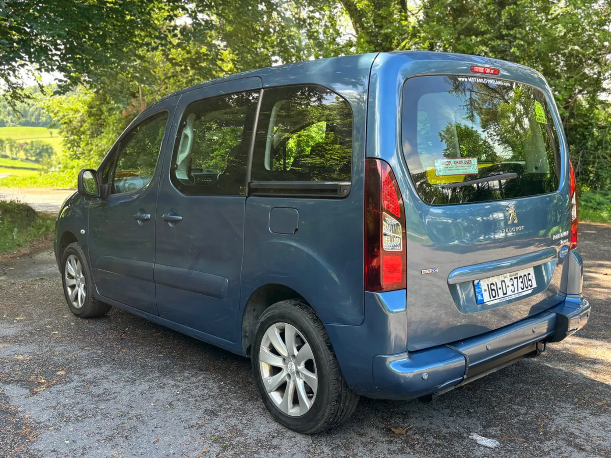161 Peugeot Partner tepee 5 seat wheelchair access - Image 4