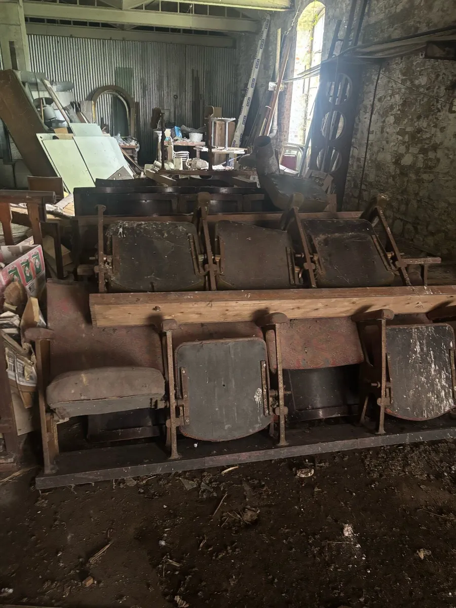 Old cinema seats - Image 2
