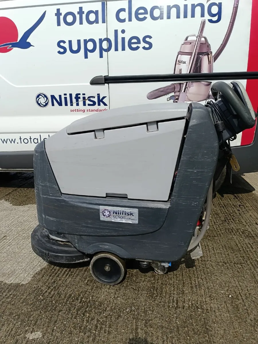 NILFISK SC500 Walk Behind Scrubber Dryer - Image 1