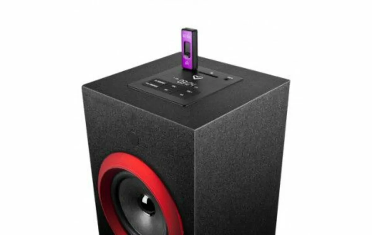 Bluetooth Remote Control Tower Home Speaker System - Image 2