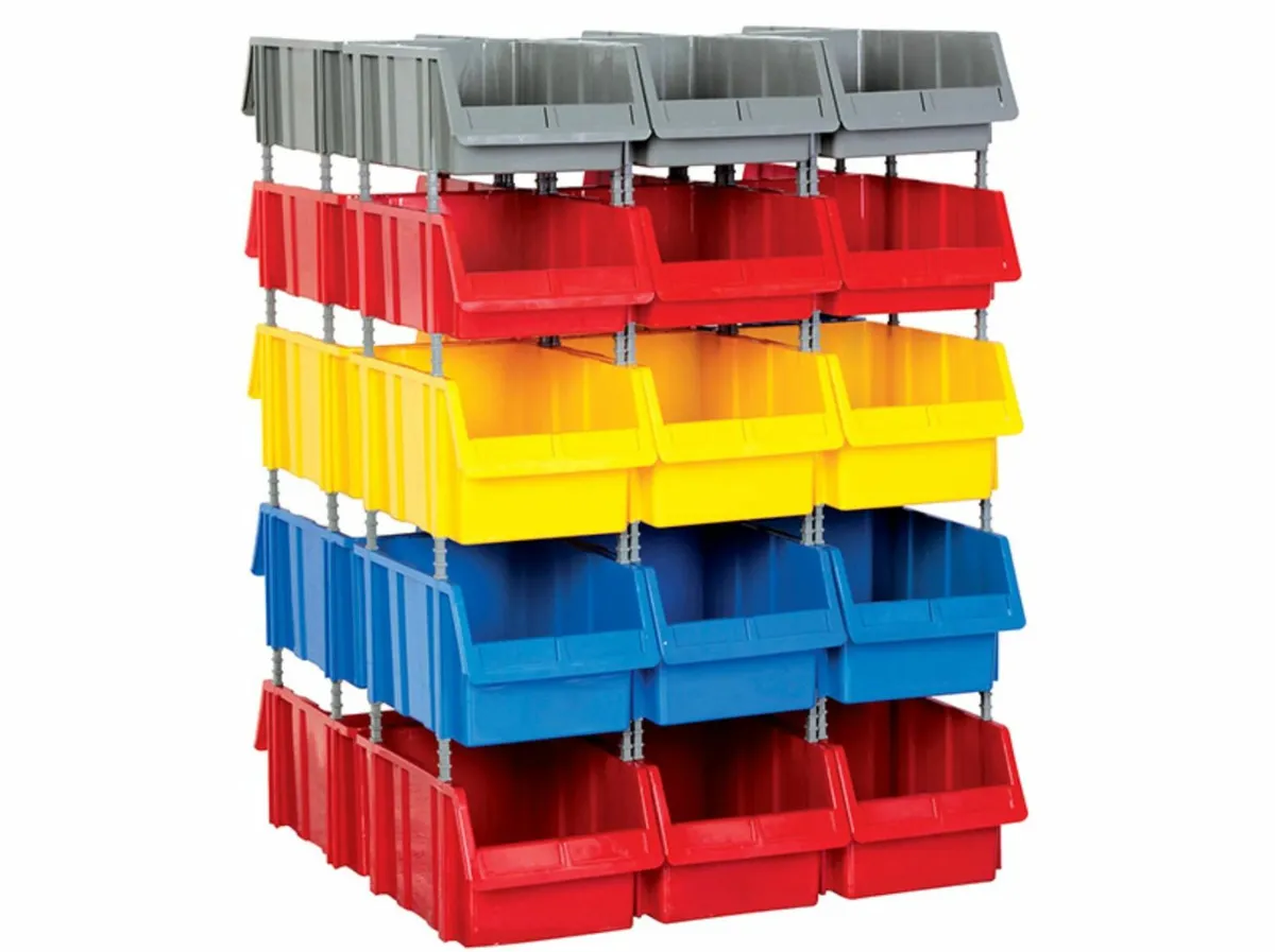 Brand new stackabin storage boxes