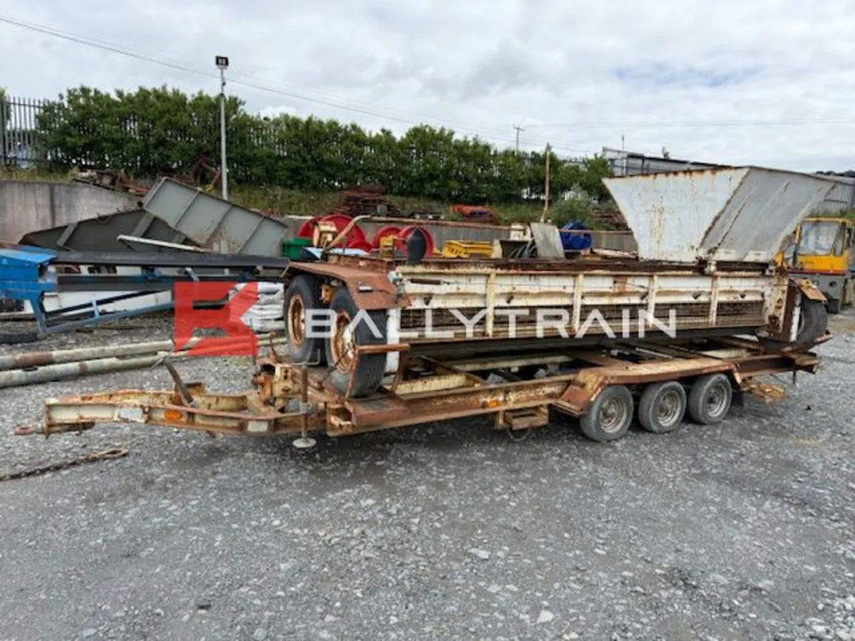 Bristowes M95 Chip Spreader & Transport Trailer - Image 1