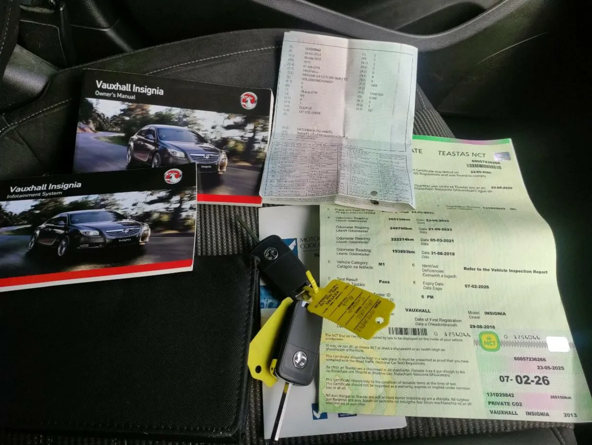 Opel insignia just passed NCT today - Image 2