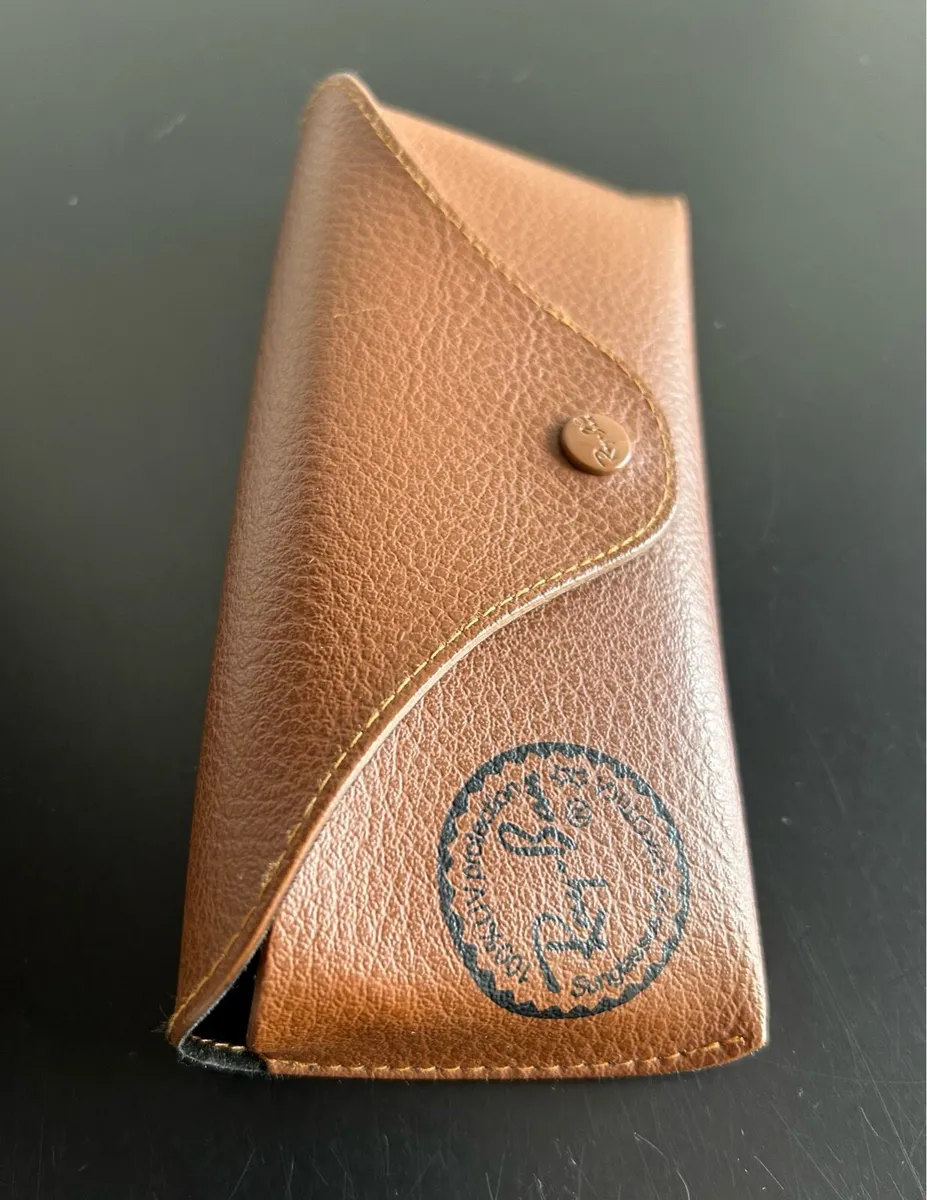 Ray Ban sunglasses case leather - Image 2