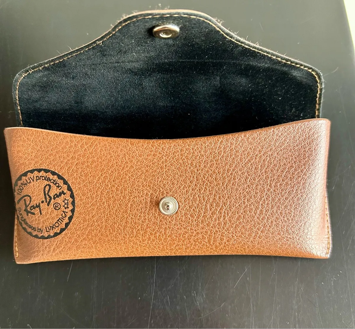 Ray Ban sunglasses case leather - Image 4