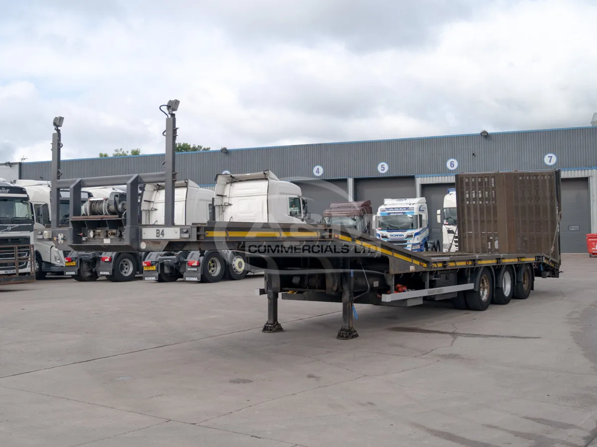 2017 Montracon 3 Axle Low Loader Trailer 39,000kg - Image 3