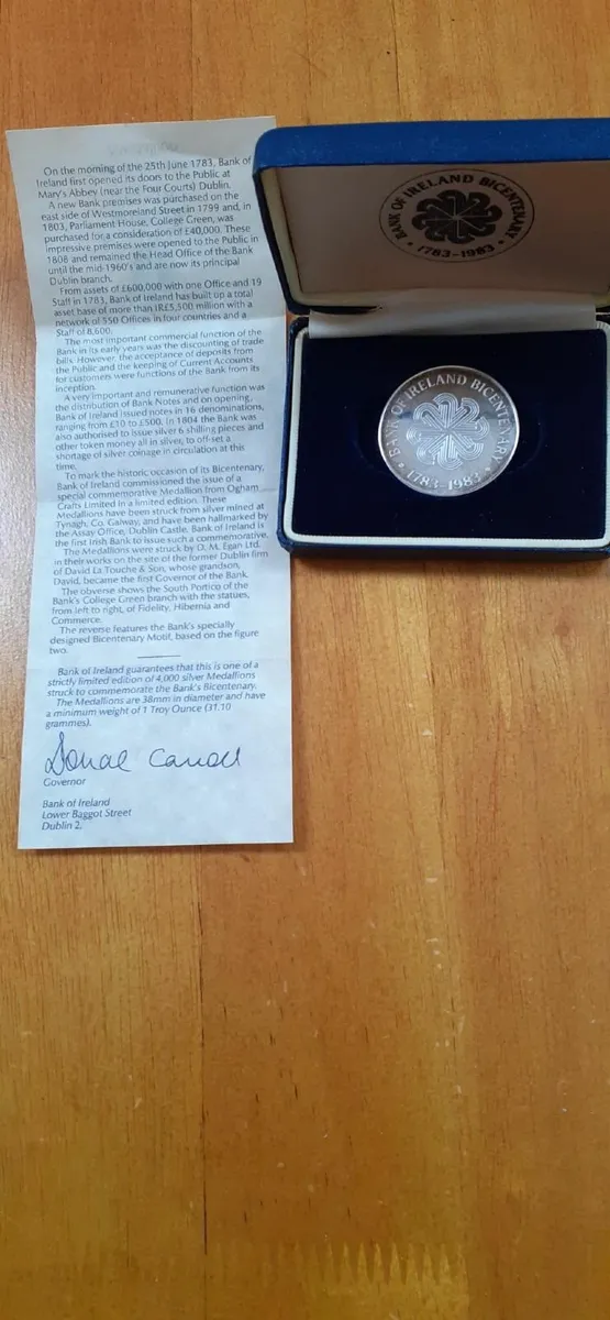 Irish Silver Coin - Image 4