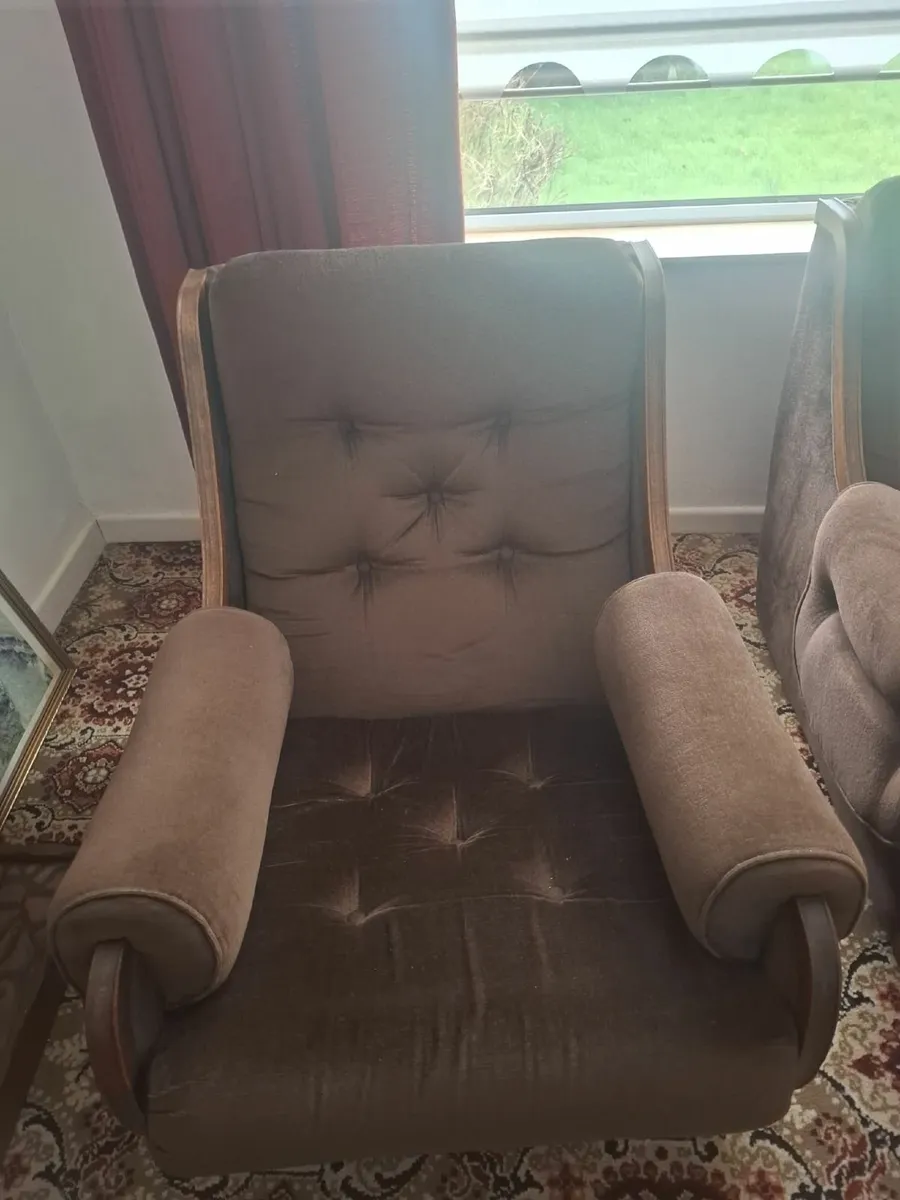 Sofa and 2 Arm Chairs - Image 2