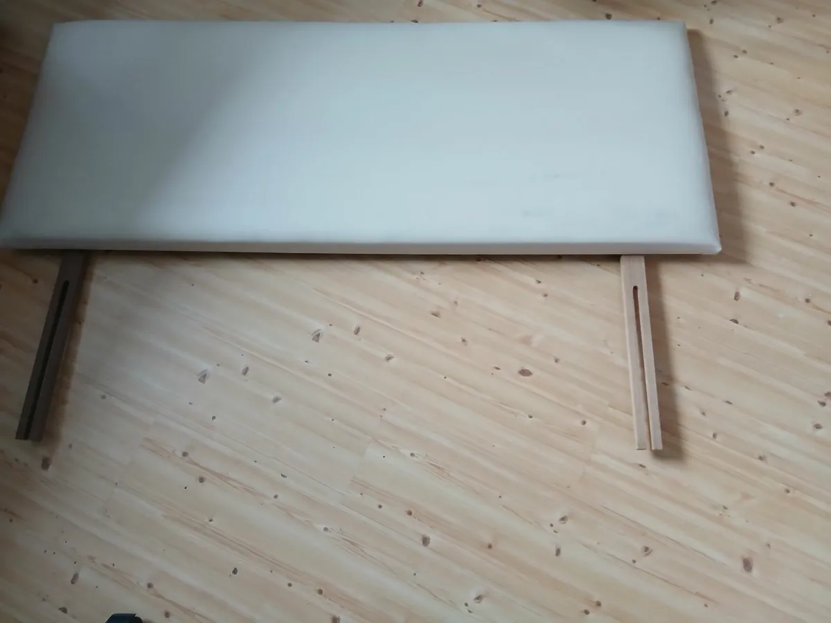 Mattress and headboard - Image 1
