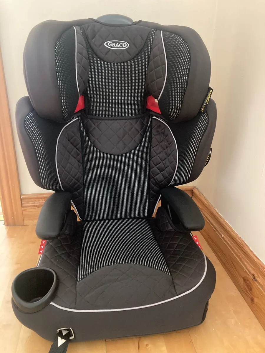 Graco Affix High Back Car Booster Seat in Midnight - Image 1