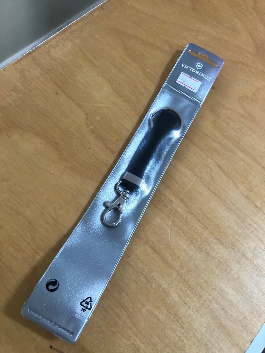 Victorinox Leather Belt Clip KeyRing Swiss Army K - Image 3