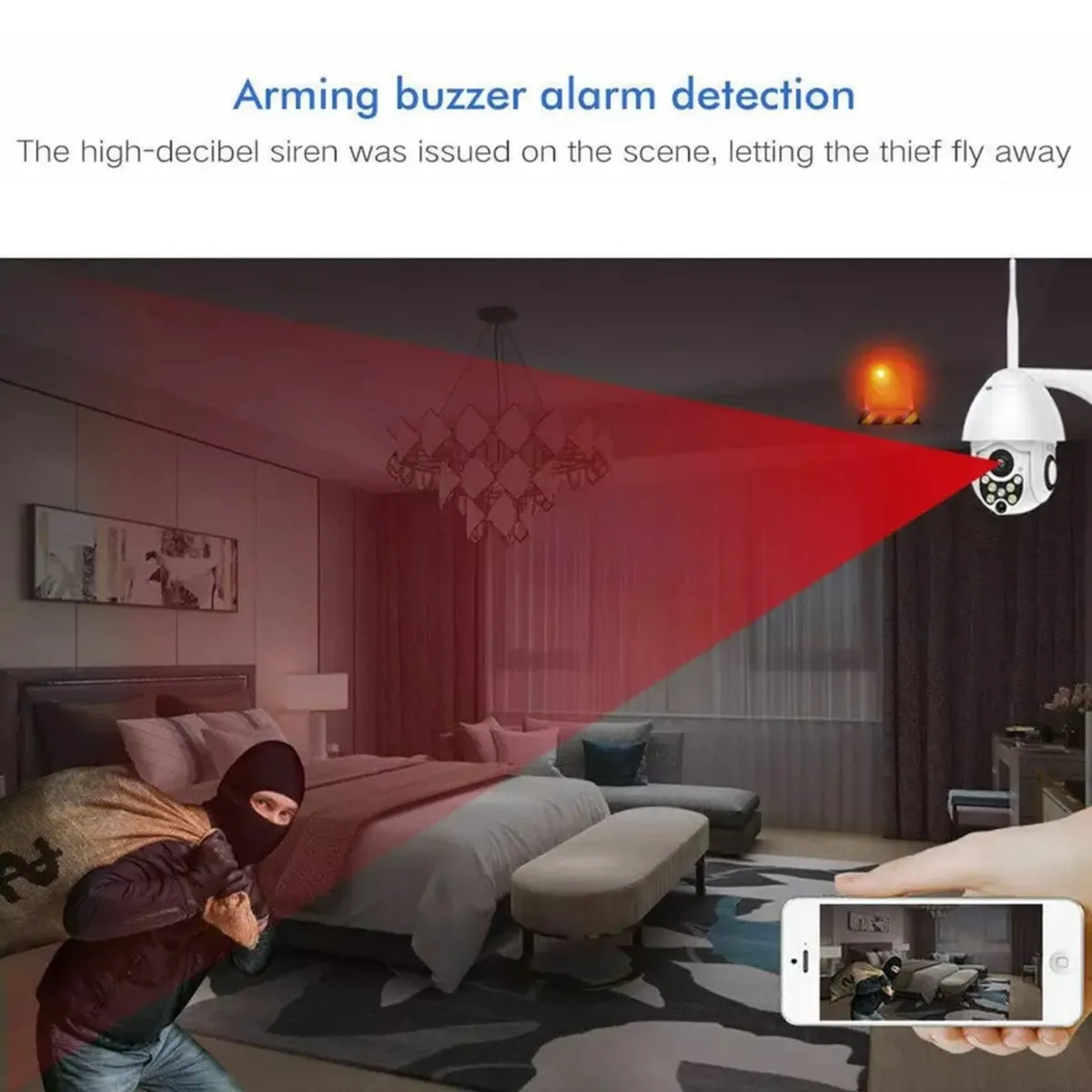 WiFi CCTV smart camera home calving security cam - Image 3