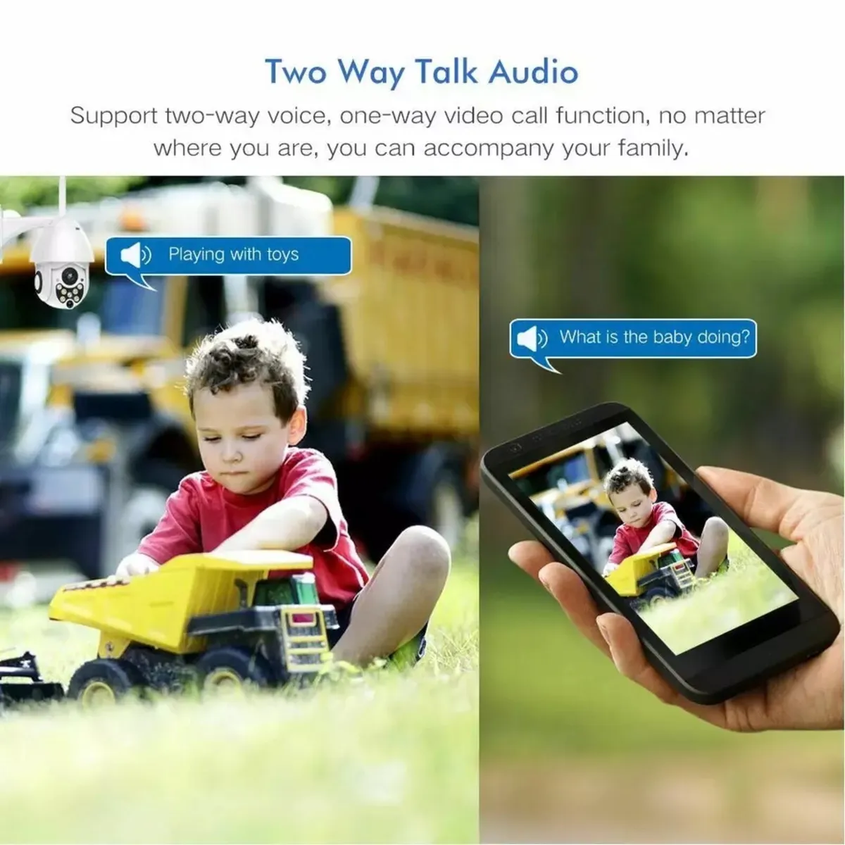 WiFi CCTV smart camera home calving security cam - Image 4