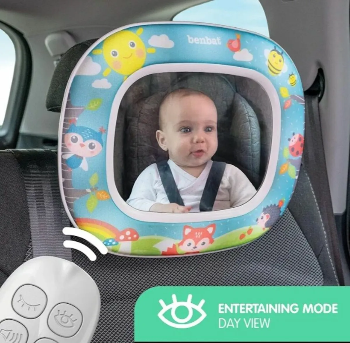 Remote Control Baby Mirror for Car - Image 2