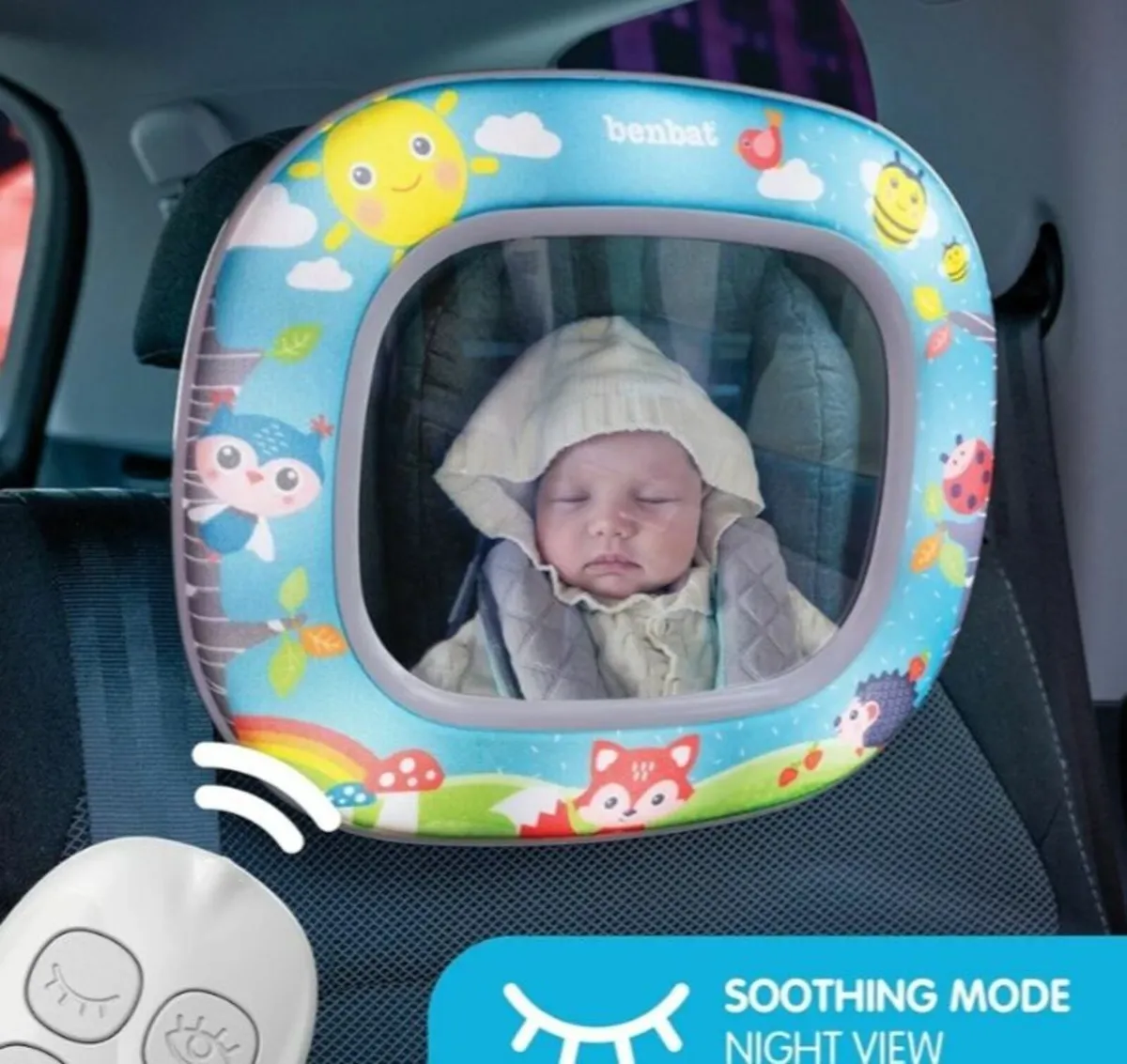 Remote Control Baby Mirror for Car - Image 3