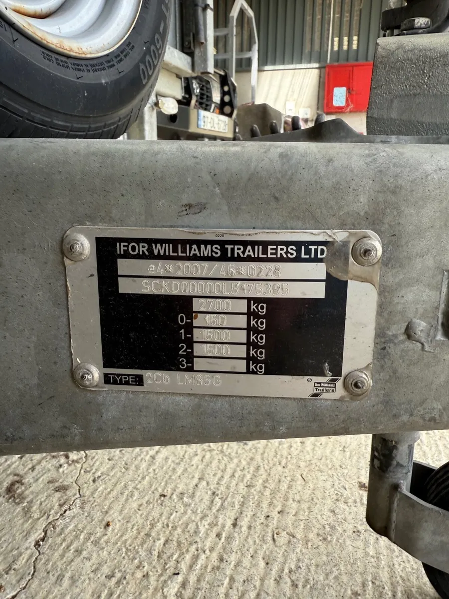 Ifor Williams trailer - Image 2