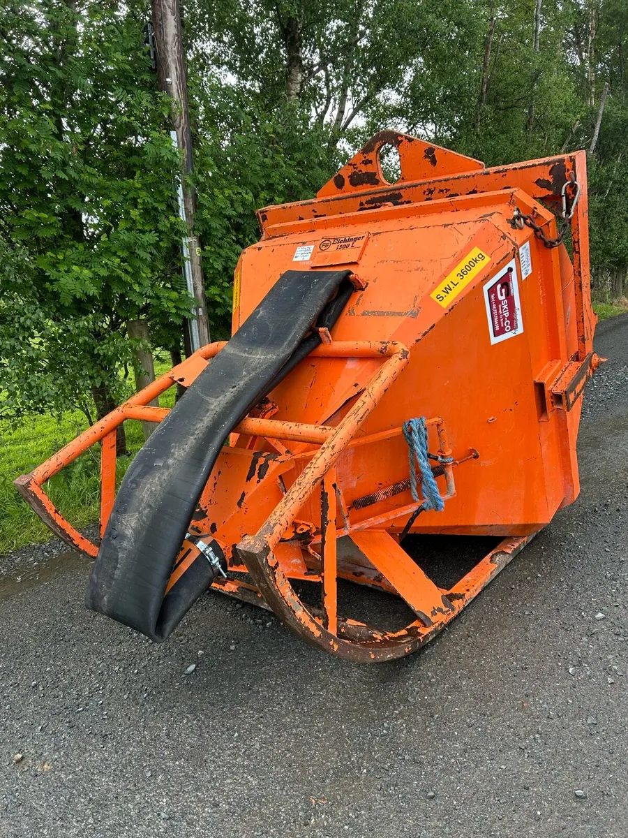 Concrete Skip 1500 Litre - Image 1