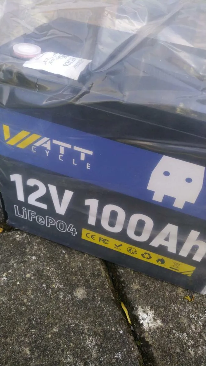 12 V 100Ah LiFePo4 battery New - Image 1