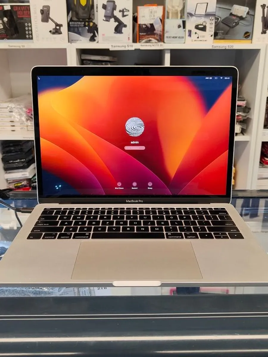 Apple MacBook Pro 13" 2017 Silver i7 2.5GHz 16GB 256GB SSD A1708 (Battery Cycle: 333) - Image 2
