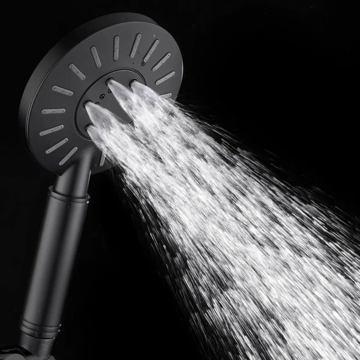 Tiger Shower Set "Tyne" Matte Black - Image 3