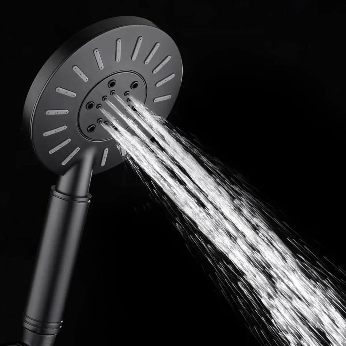 Tiger Shower Set "Tyne" Matte Black - Image 4