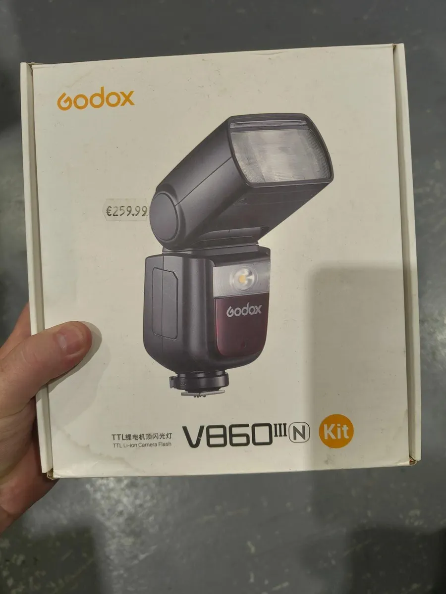 Brand New Godox V860iii Flash Kit For Nikon - Image 1