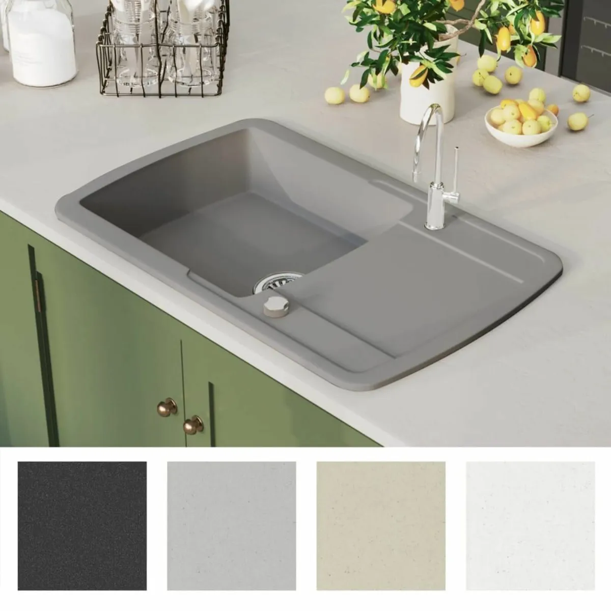Kitchen Sink Single Basin - Image 3