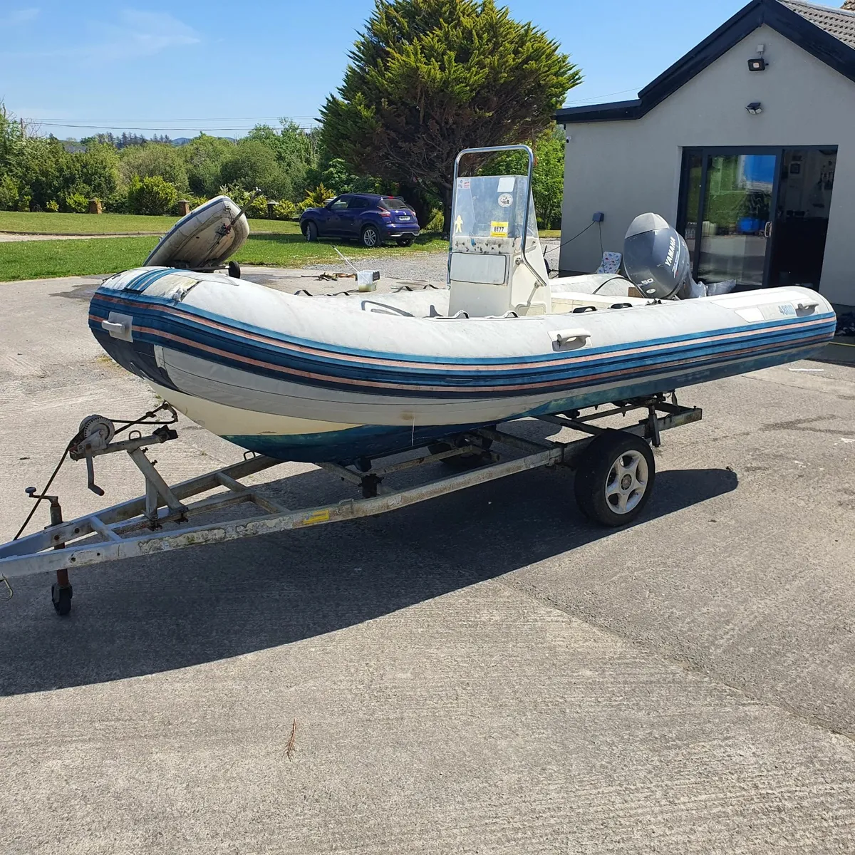 YAM480R Rib 4 stroke 50 engine (non running) - Image 1