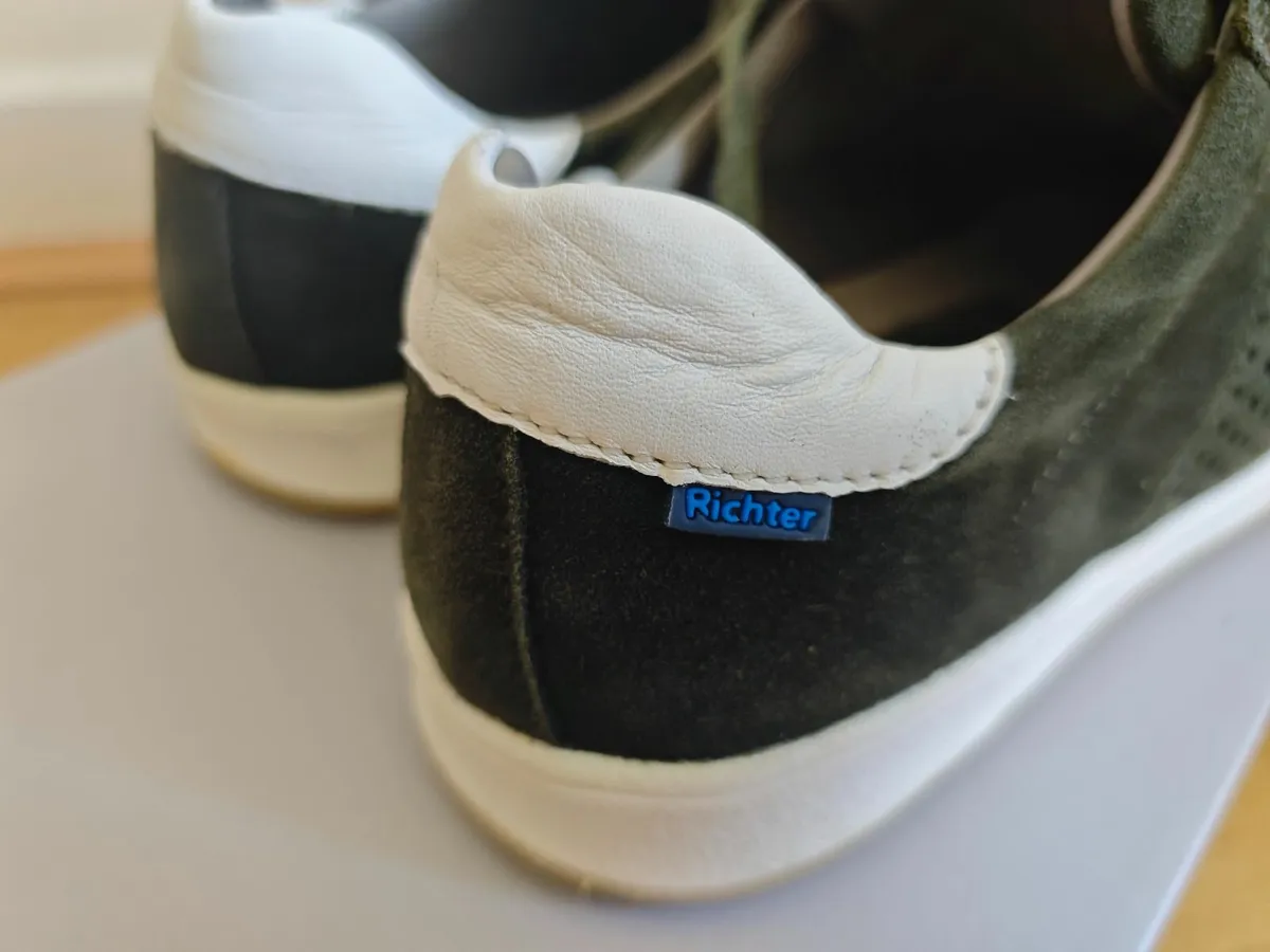 Richter Special Sneaker Green White Trainers - Image 3