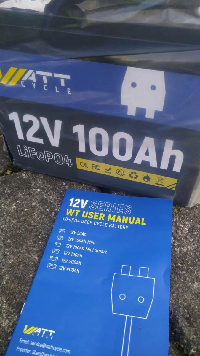 12 V 100Ah LiFePo4 battery New - Image 3